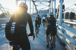 ciclismo en grupos para la convivencia