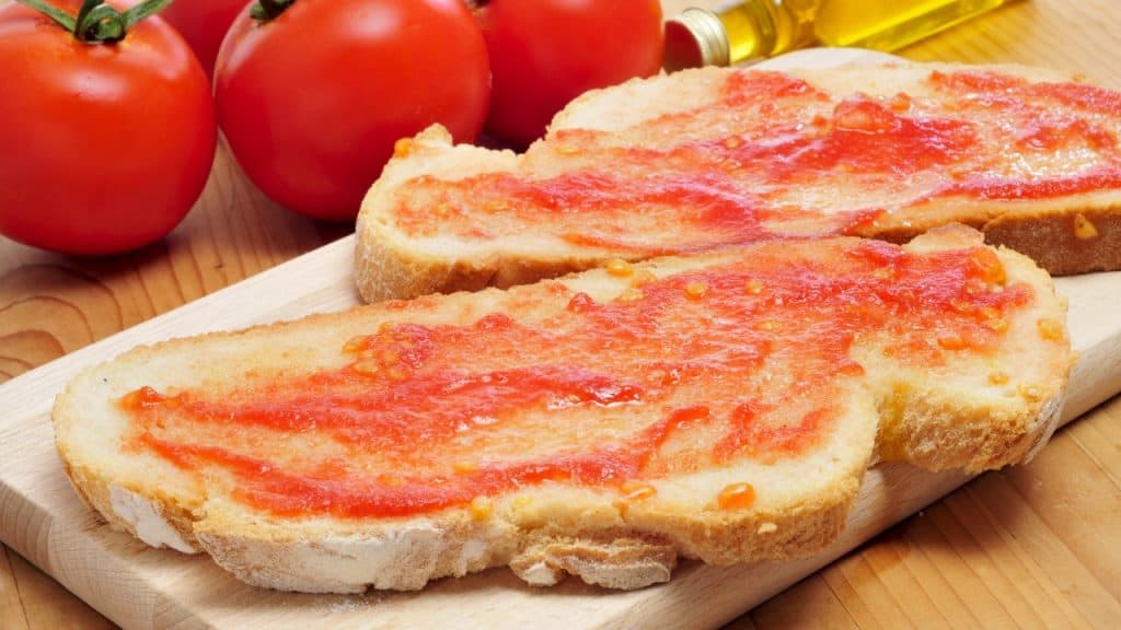 pan con tomate