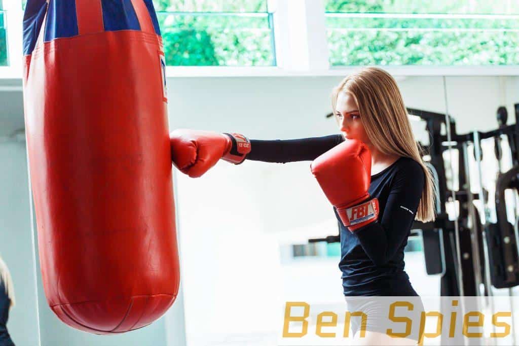 girl, sports, boxing
