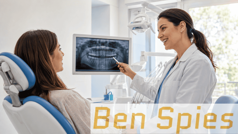 Consulta dental en espacio luminoso